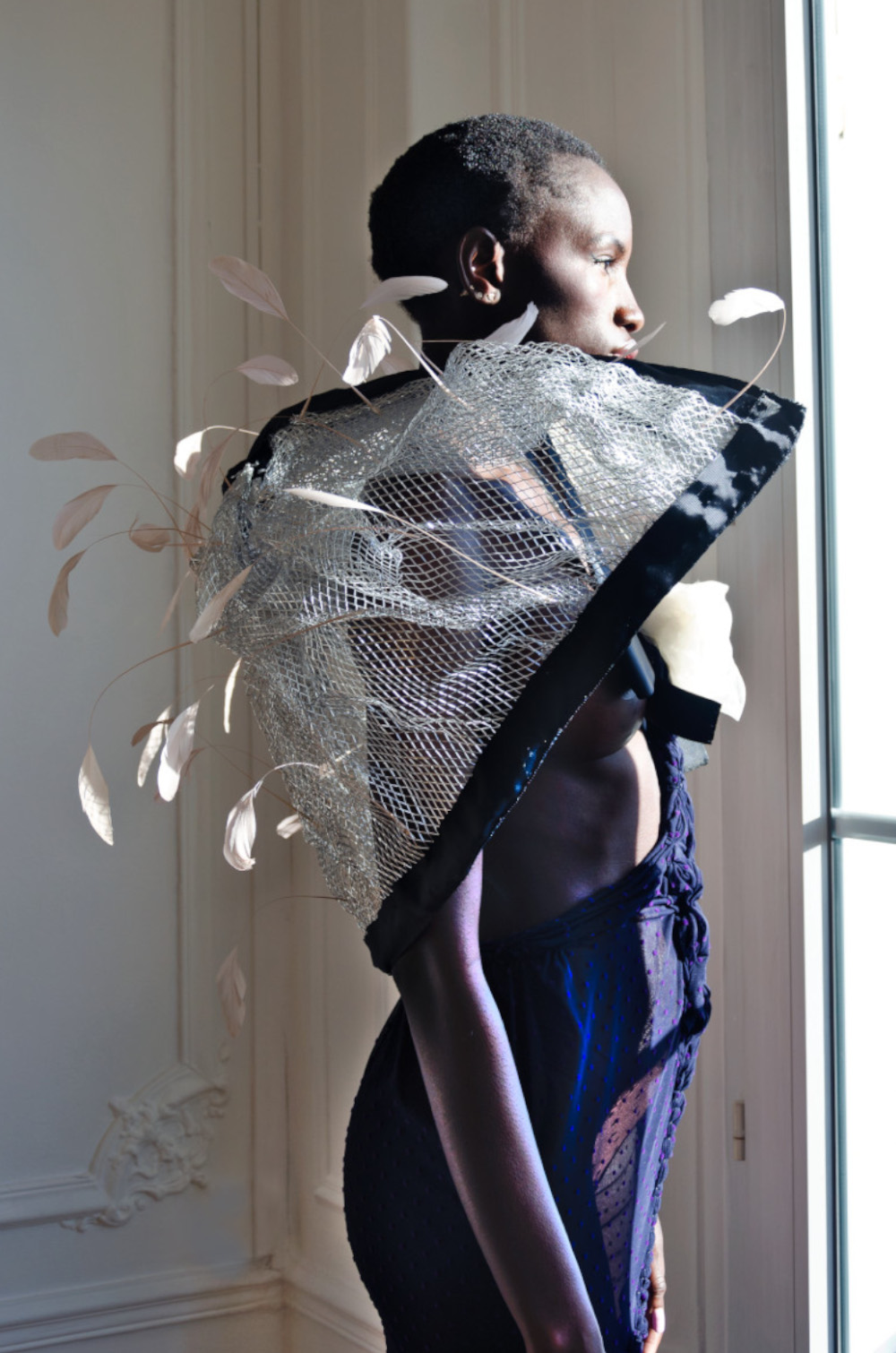 S.1 Navy wire dress-Edit