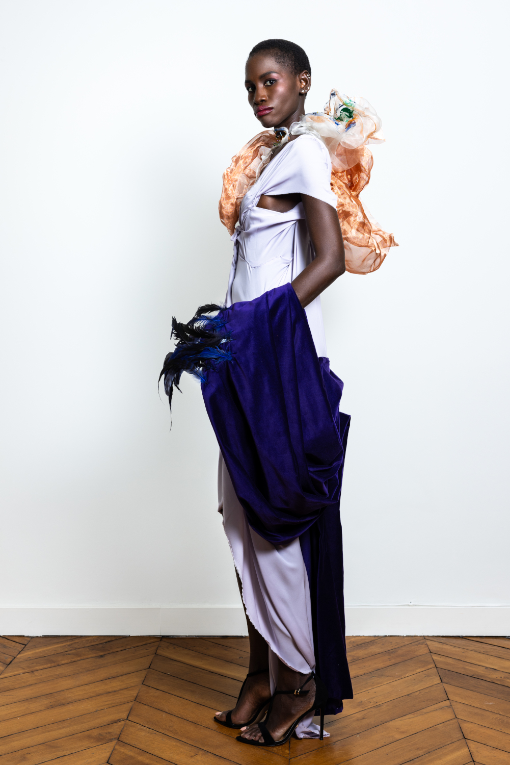 Angelo Fair Couture Purple Dress 1