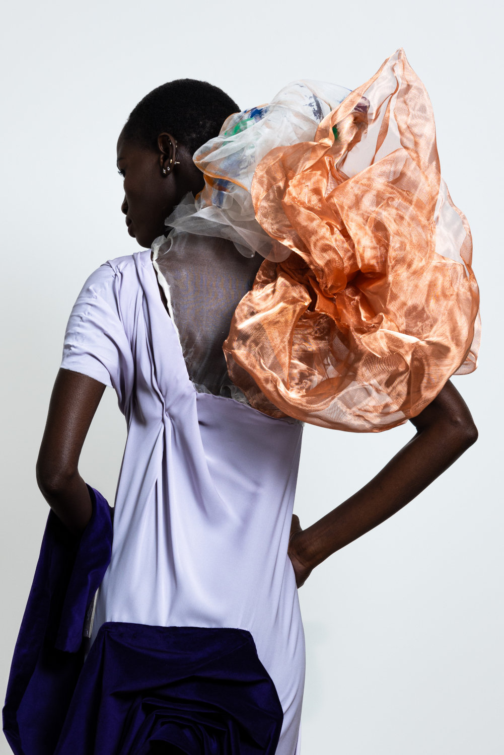 Angelo Fair Couture Purple Dress 2