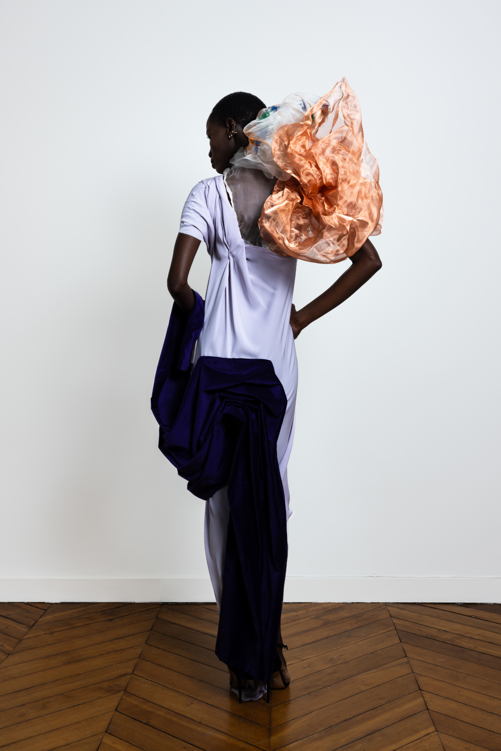 Angelo Fair Couture Purple Dress 3